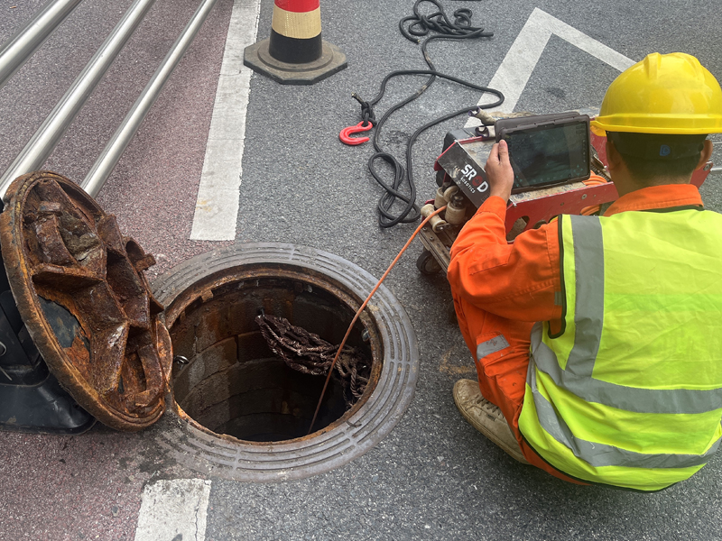 颐和路市政管道内窥检测